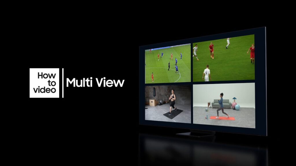 Chức năng Multi View - xem nhiều màn hình TV cùng lúc