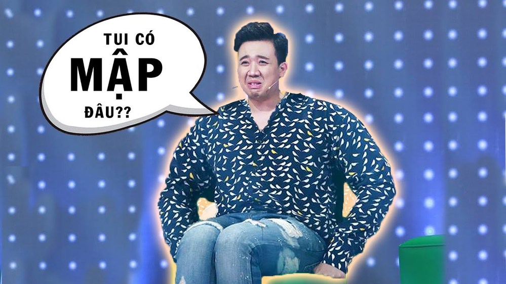 Trấn Thành luôn bị soi cân nặng trong các gameshow